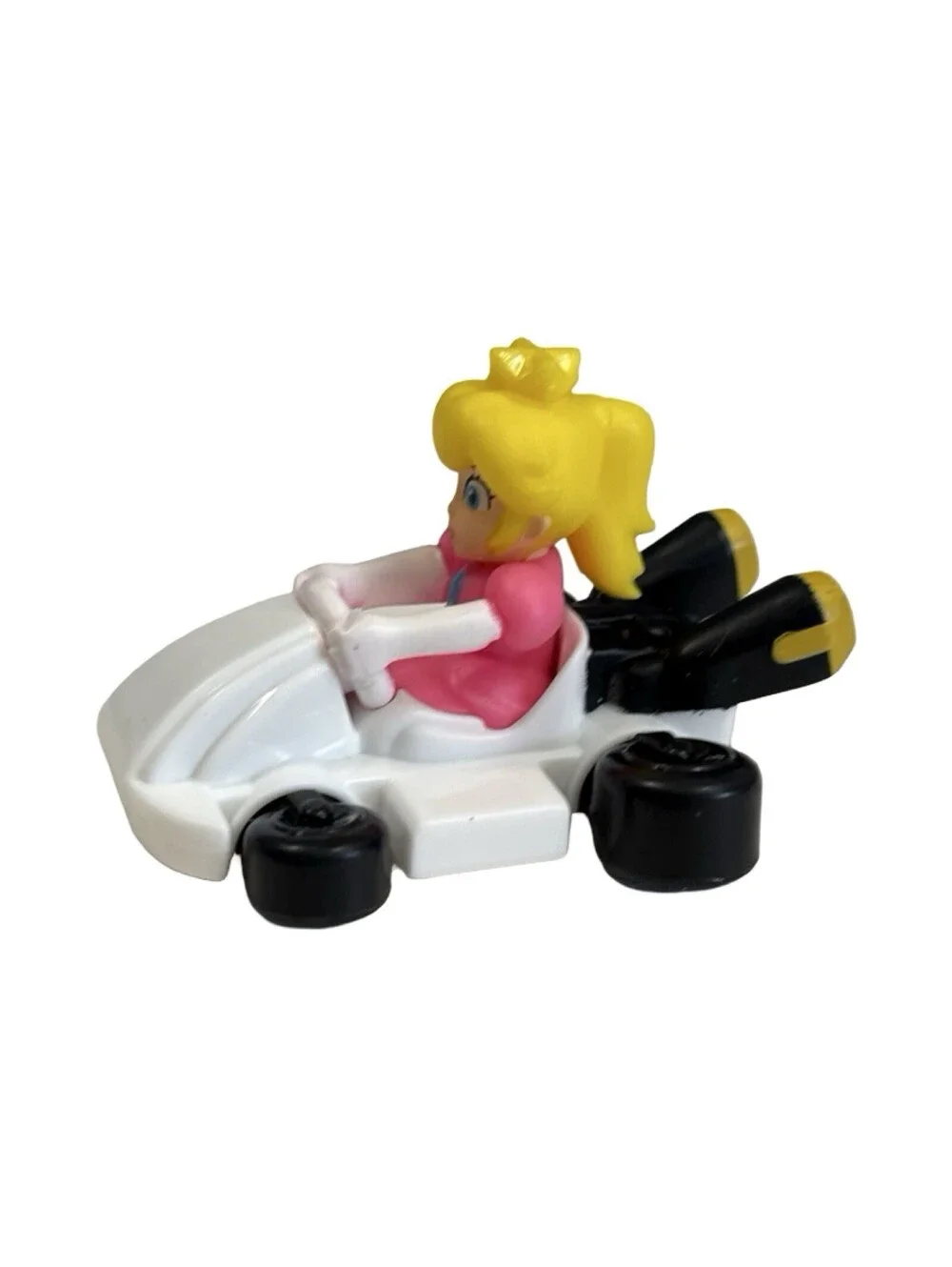 Princess Peach Nintendo 2024 McDonald's Happy Meal Toy Mario Kart Race Car